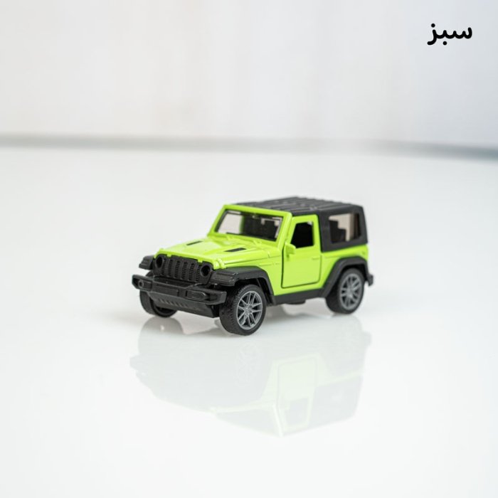 ماکت ماشین عقب کش مدل جیپ jeep کد E2365L