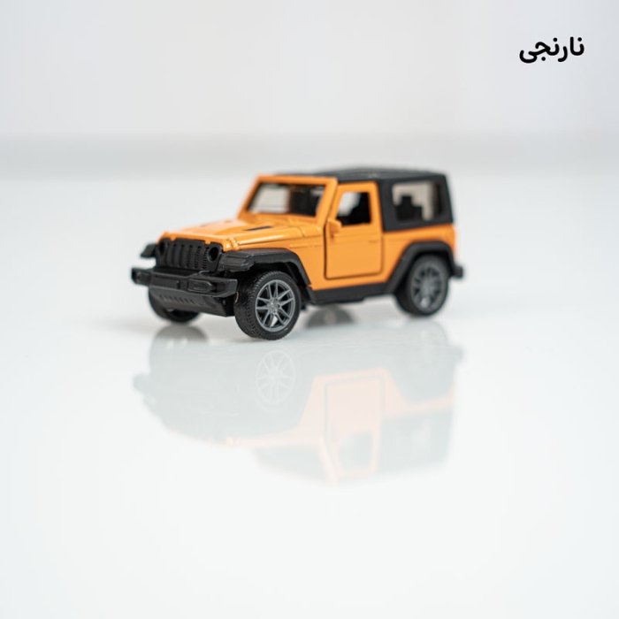 ماکت ماشین عقب کش مدل جیپ jeep کد E2365L