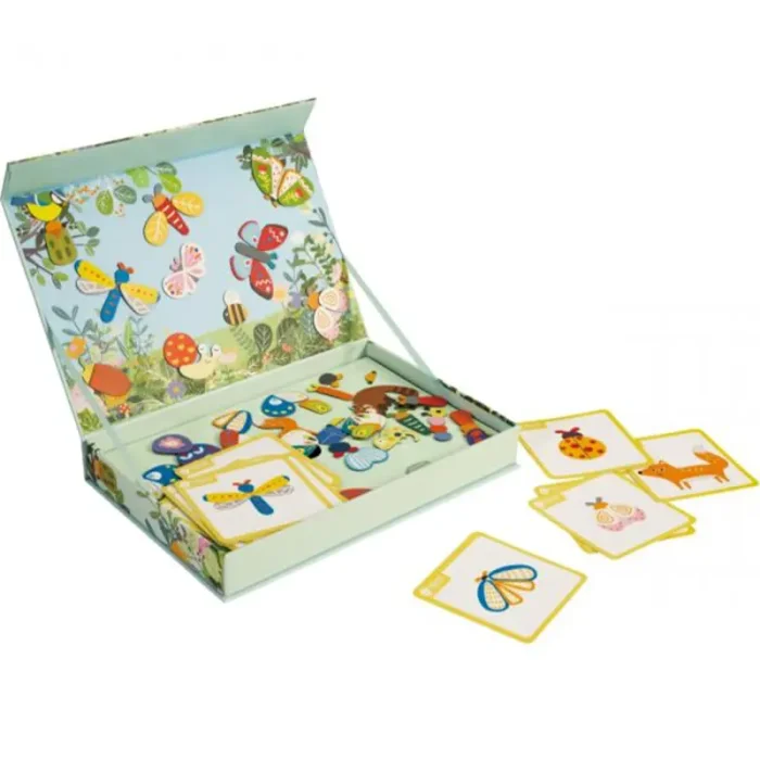 پازل مگنتی کلاسیک ورلد مدل حشرات Classic World Magnetic INSECTS WORLD کد 40056