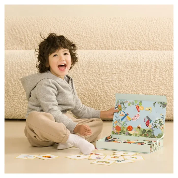 پازل مگنتی کلاسیک ورلد مدل حشرات Classic World Magnetic INSECTS WORLD کد 40056
