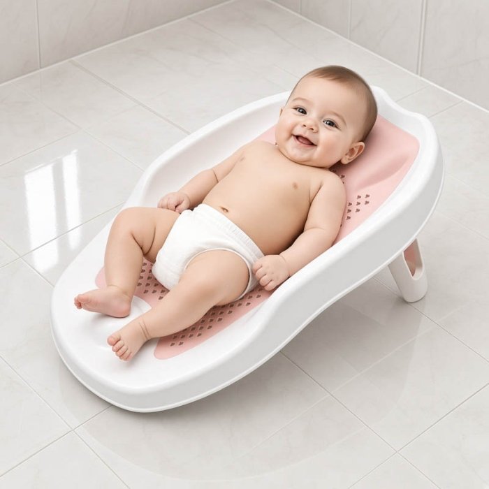 آسان شور حمام کودک رنگ صورتی کد 7607801
