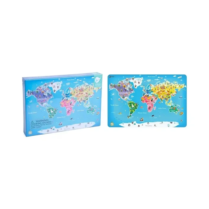 پازل نقشه جهان کلاسیک ورلد Classic World MAP PUZZLE کد 40074
