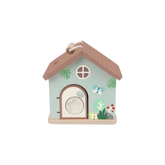 خانه عروسک چوبی کلاسیک ورلد Classic World WOODEN LOCKING HOUSE کد  20270