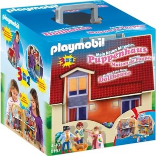 کلبه پلی موبيل مدل take along modern doll house 5167