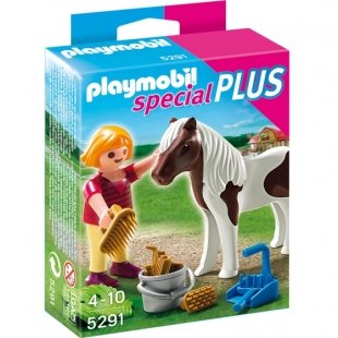 girl with pony کد5291