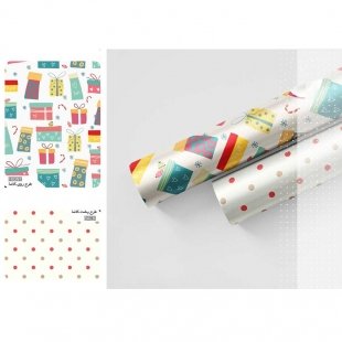 کاغذ کادو دورو طرح فانتزی مدل 199313