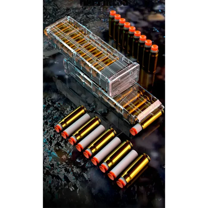 اسباب بازی تفنگ پوکه پران M416 رنگ قرمز کد D027A