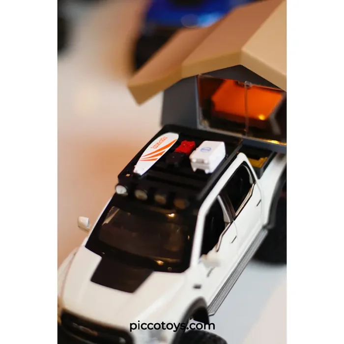 ماکت ماشین عقب کش مدل Ford raptop با کمپر کد CZ65A
