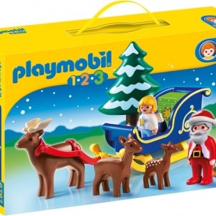 santa claus with reind کد 6787