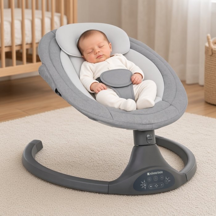گهواره برقی و نی نی لای لای کیکابو مدل کودی Codie kikkaboo کد 5928783