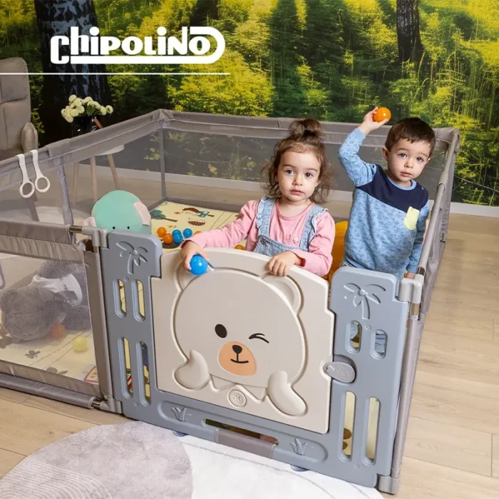 پارک حفاظ کودک  پارچه ای رنگ بژ کد 42357