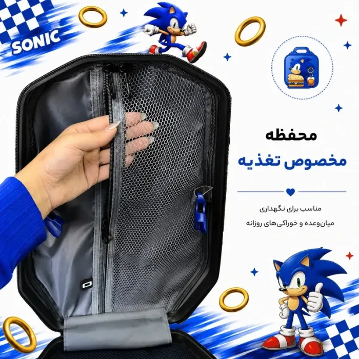 کوله پشتی مدرسه هارد کیس مارینوکس MARINOX طرح یونیکورن کد P/MS1050/D