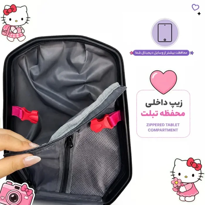 کوله پشتی مدرسه هارد کیس مارینوکس MARINOX طرح سینمارول کد P/MS1050/F