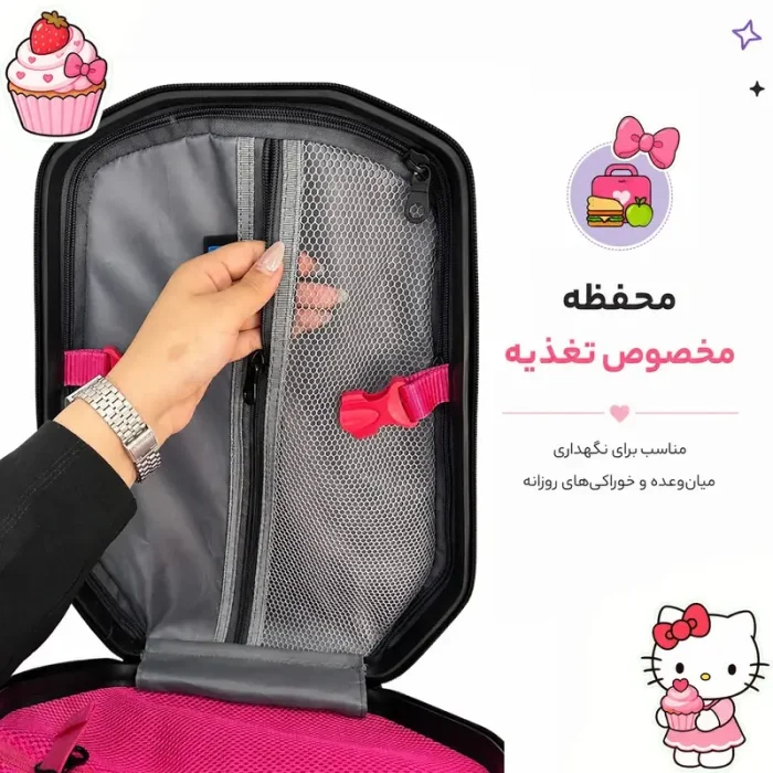 کوله پشتی مدرسه هارد کیس مارینوکس MARINOX طرح سینمارول کد P/MS1050/F