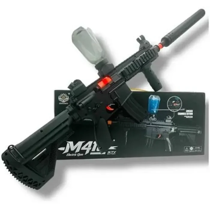 اسباب بازی تفنگ تیر ژله ای M416 رنگ مشکی کد F969A