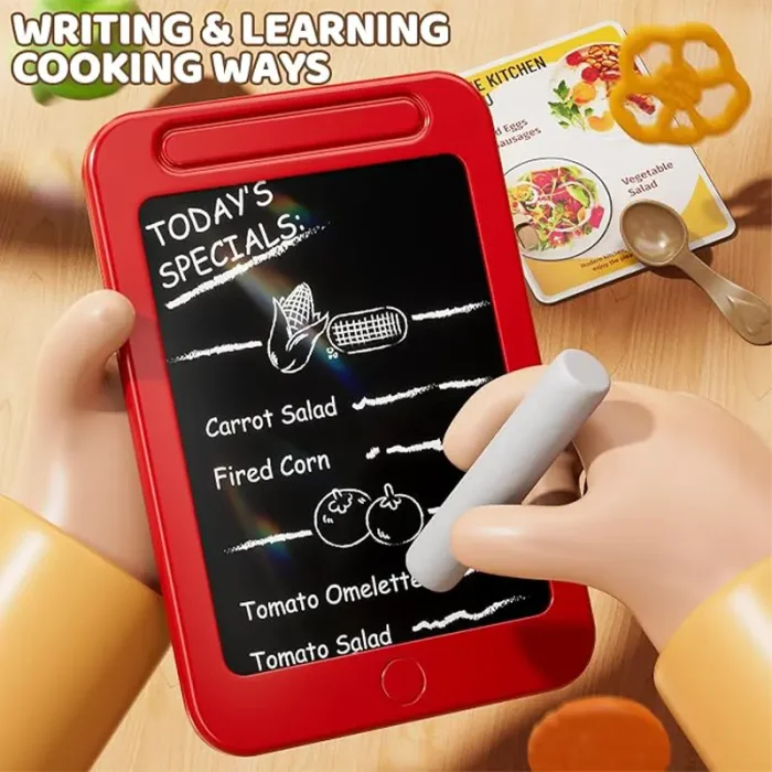 آشپزخانه کودک 69 تکه رنگ صورتی کد 889374
