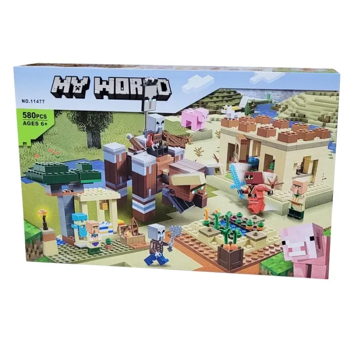 اسباب بازی لگو ماینکرفت 580 تکه MINECRAFT کد 11477