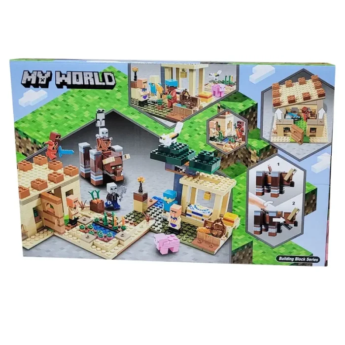 اسباب بازی لگو ماینکرفت 580 تکه MINECRAFT کد 11477