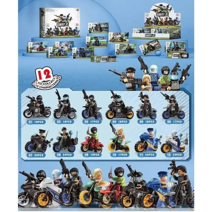 لگو مینی فیگور موتور سوار کد SM501B