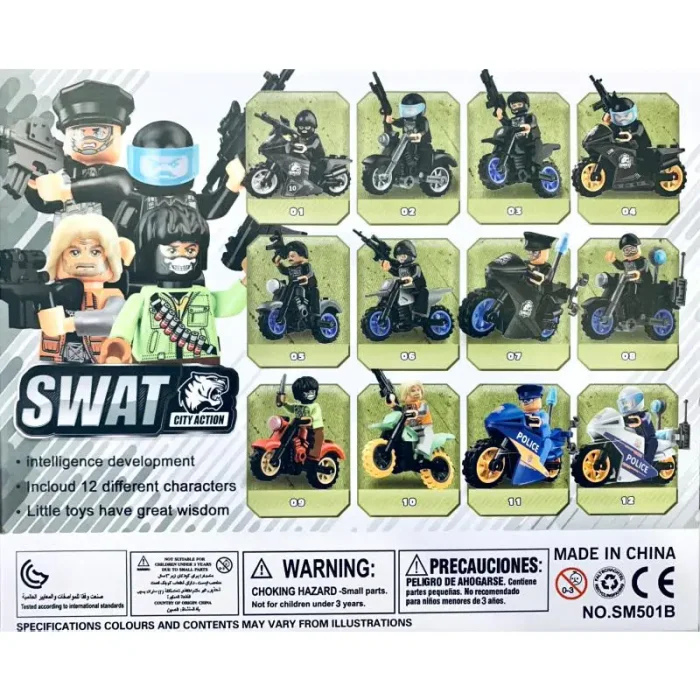 لگو مینی فیگور موتور سوار کد SM501B