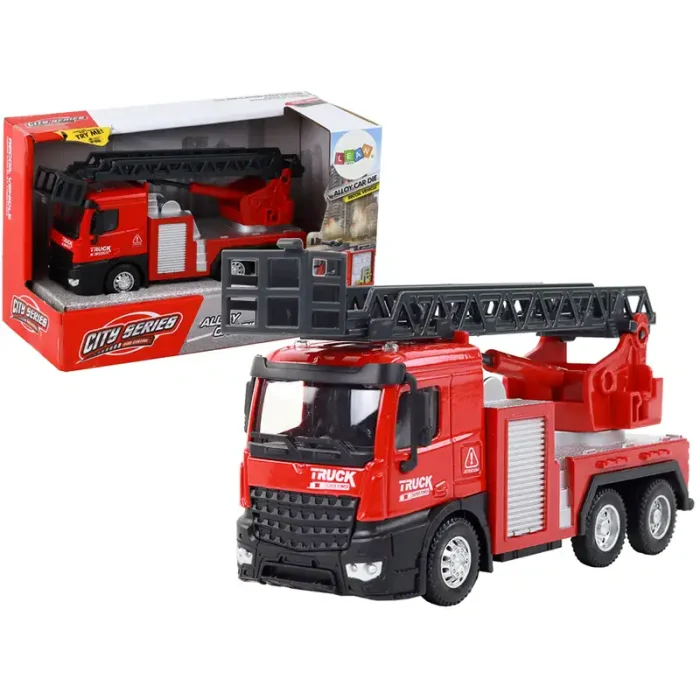 اسباب بازی ماشین آتش نشانی عقب کش کد RJ69651