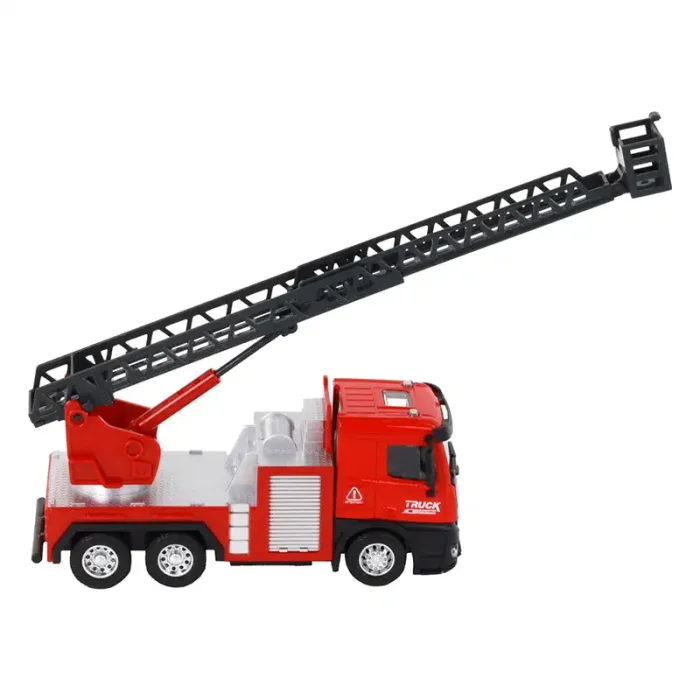 اسباب بازی ماشین آتش نشانی عقب کش کد RJ69651