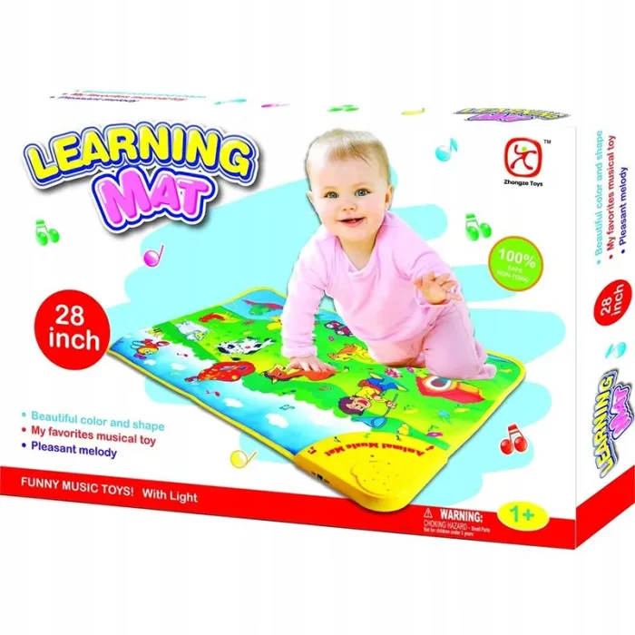فرش باز ی موزیکال کودک مدل حیوانات مزرعه  کد LT2913