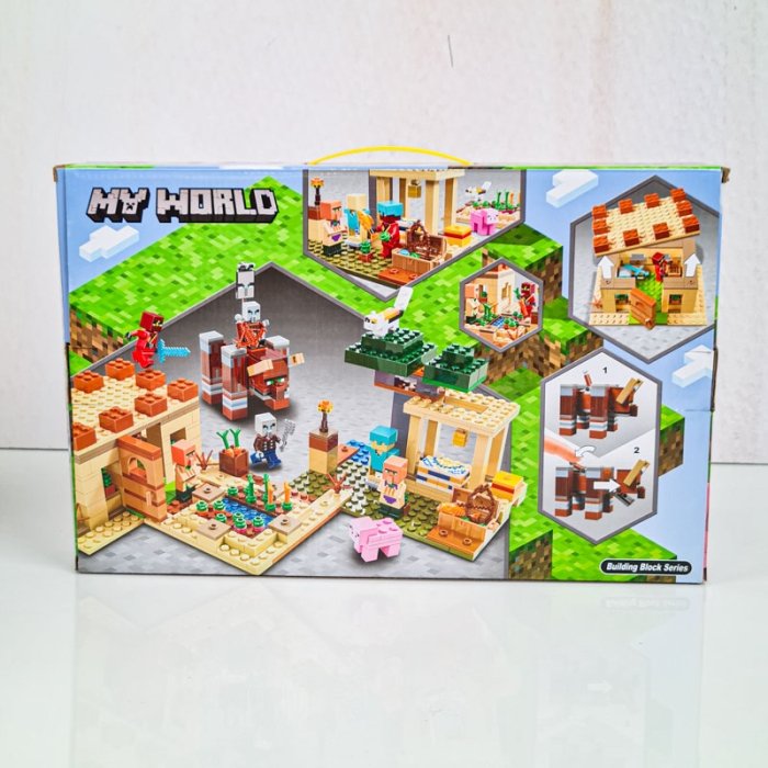اسباب بازی لگو ماینکرفت 580 تکه MINECRAFT کد 11477