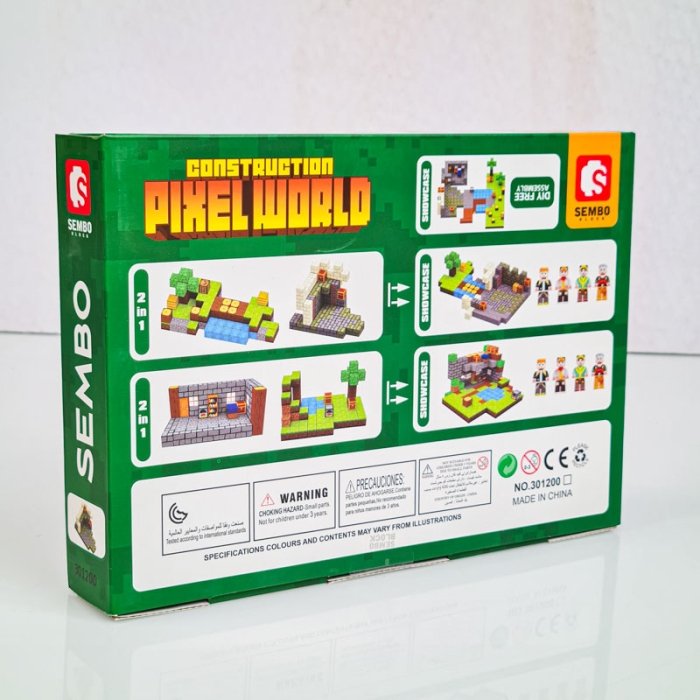 بلوک مغناطیسی پیکسل ورد 90 تکه PIXEL WORLD کد 301200