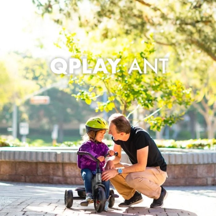 سه چرخه کودک تاشو پلی کیدز مدل Play Kids ANT PLUS رنگ طوسی کد 246216