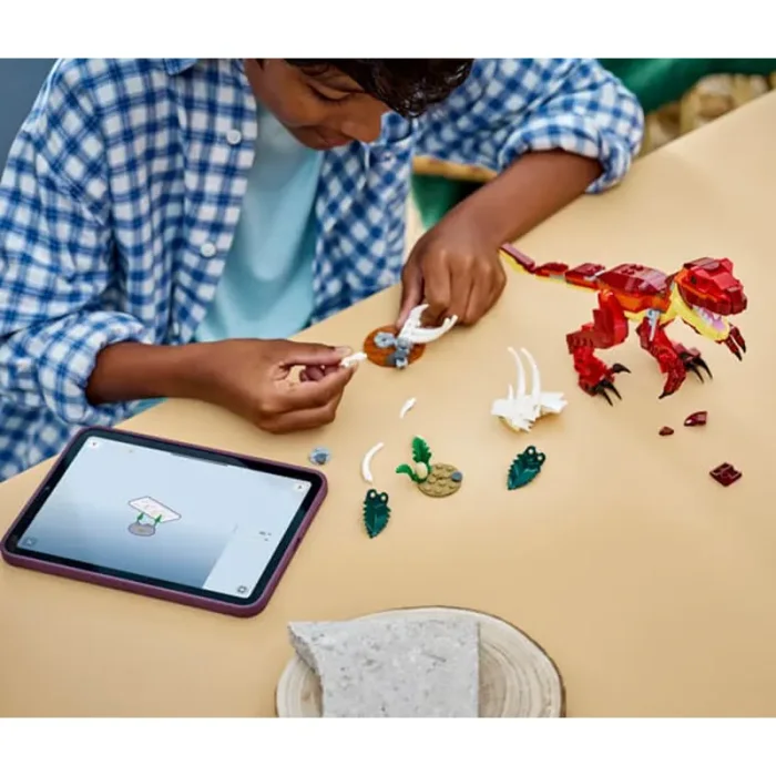 لگو کریتور 283 قطعه 3 در 1 مدل دایناسور LEGO Creator 3 in 1 Fierce Dinosaur کد 31379