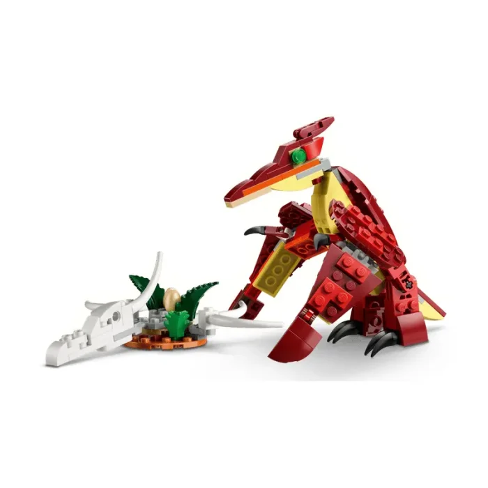 لگو کریتور 283 قطعه 3 در 1 مدل دایناسور LEGO Creator 3 in 1 Fierce Dinosaur کد 31379