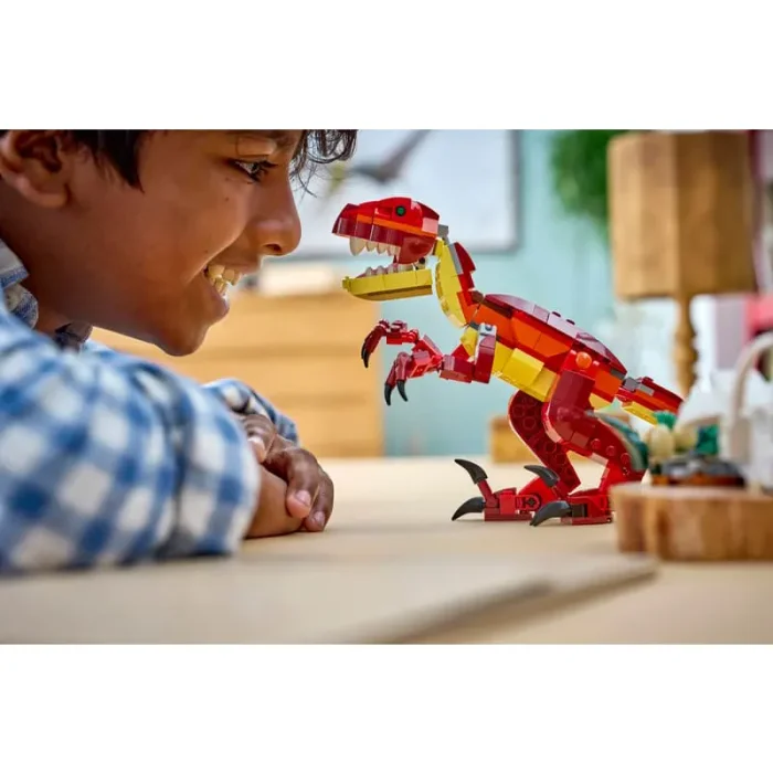 لگو کریتور 283 قطعه 3 در 1 مدل دایناسور LEGO Creator 3 in 1 Fierce Dinosaur کد 31379