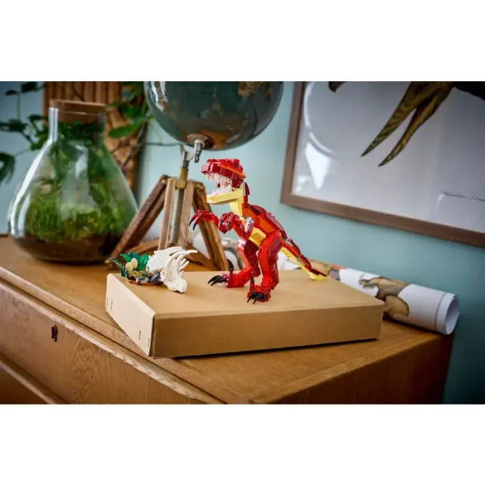 لگو کریتور 283 قطعه 3 در 1 مدل دایناسور LEGO Creator 3 in 1 Fierce Dinosaur کد 31379