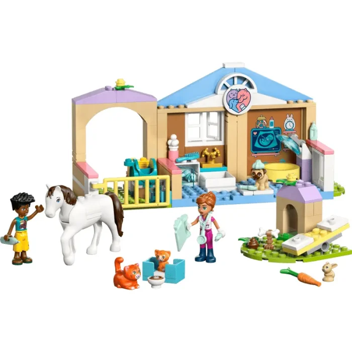 لگو کیلینیک دامپزشکی فرندز 141 تکه LEGO Animal Vet Clinic کد 42696
