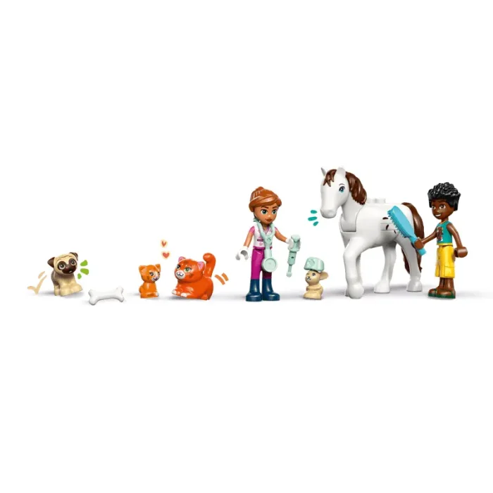 لگو کیلینیک دامپزشکی فرندز 141 تکه LEGO Animal Vet Clinicکد 42696