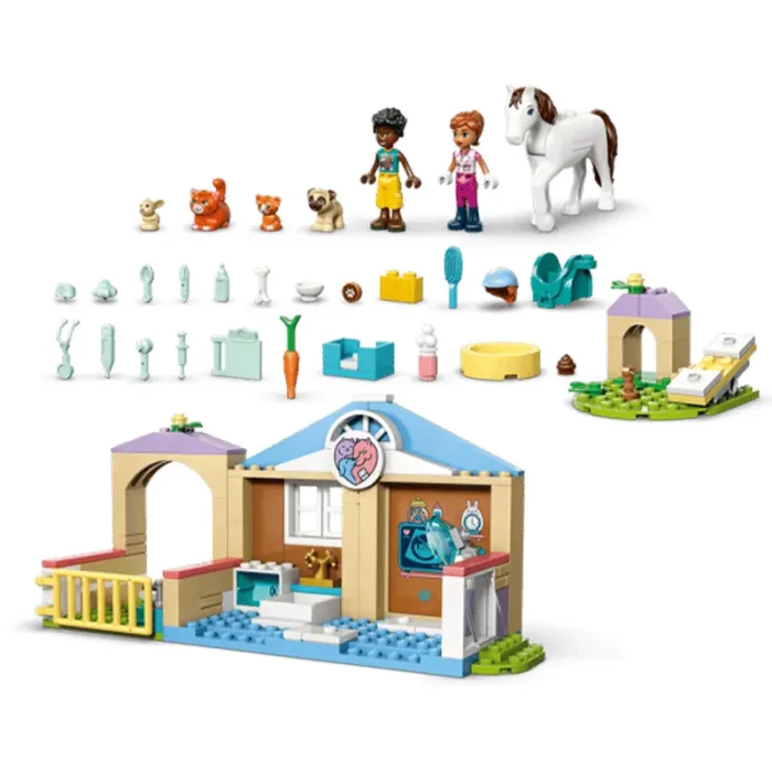 لگو کیلینیک دامپزشکی فرندز 141 تکه LEGO Animal Vet Clinicکد 42696