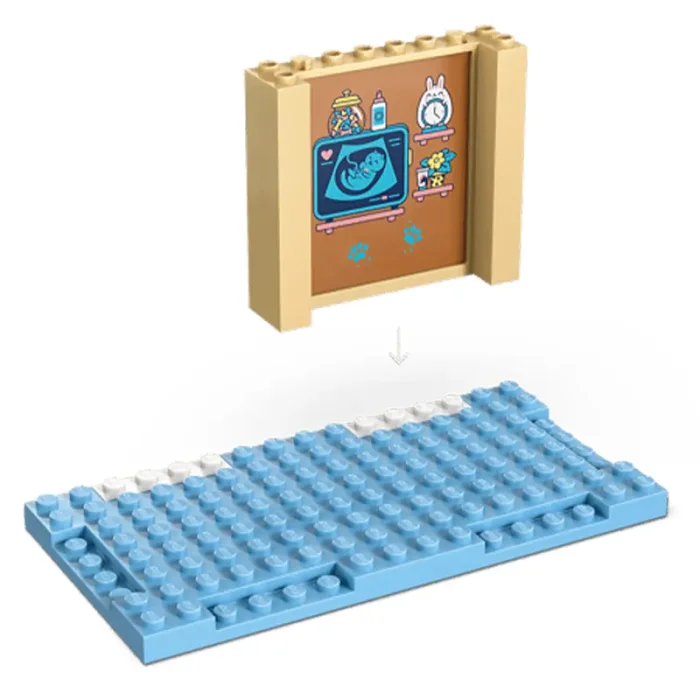 لگو کیلینیک دامپزشکی فرندز 141 تکه LEGO Animal Vet Clinicکد 42696