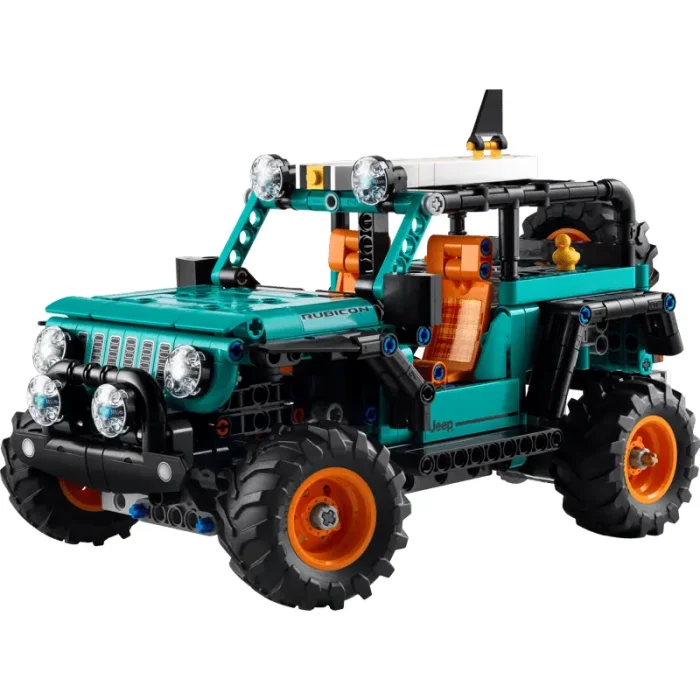 لگو تکنیک 723 تکه مدل جیپ LegoTechnic Jeep Wrangler Rubicon کد 42227