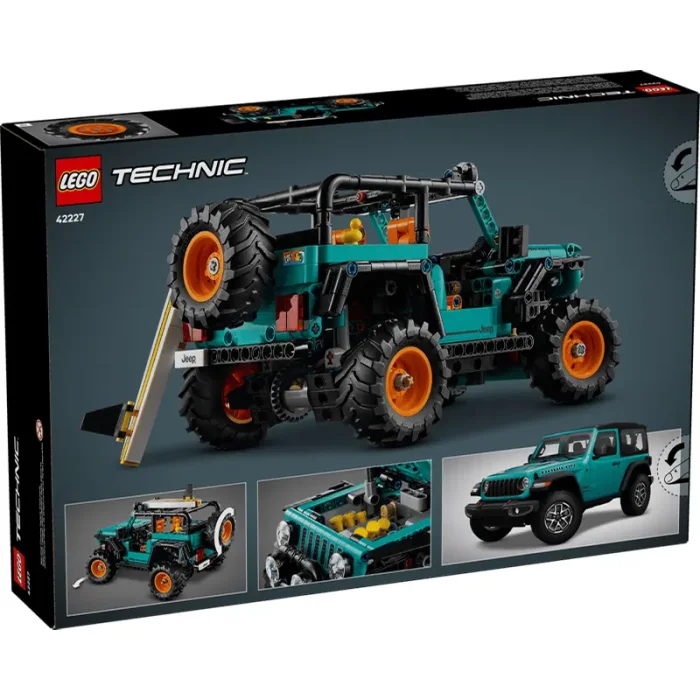 لگو تکنیک 723 تکه مدل جیپ LegoTechnic Jeep Wrangler Rubicon کد 42227