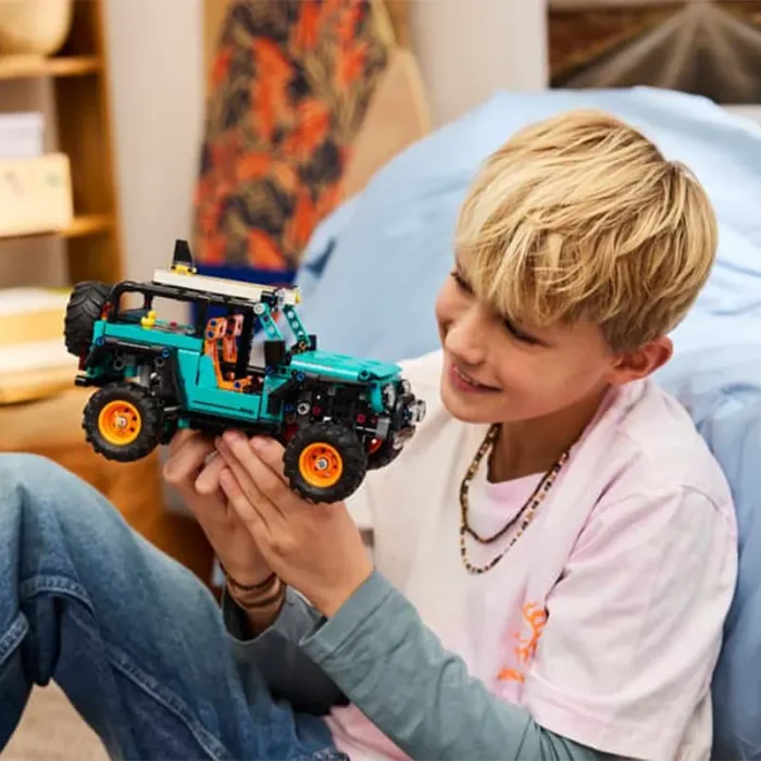 لگو تکنیک 723 تکه مدل جیپ LegoTechnic Jeep Wrangler Rubicon کد 42227