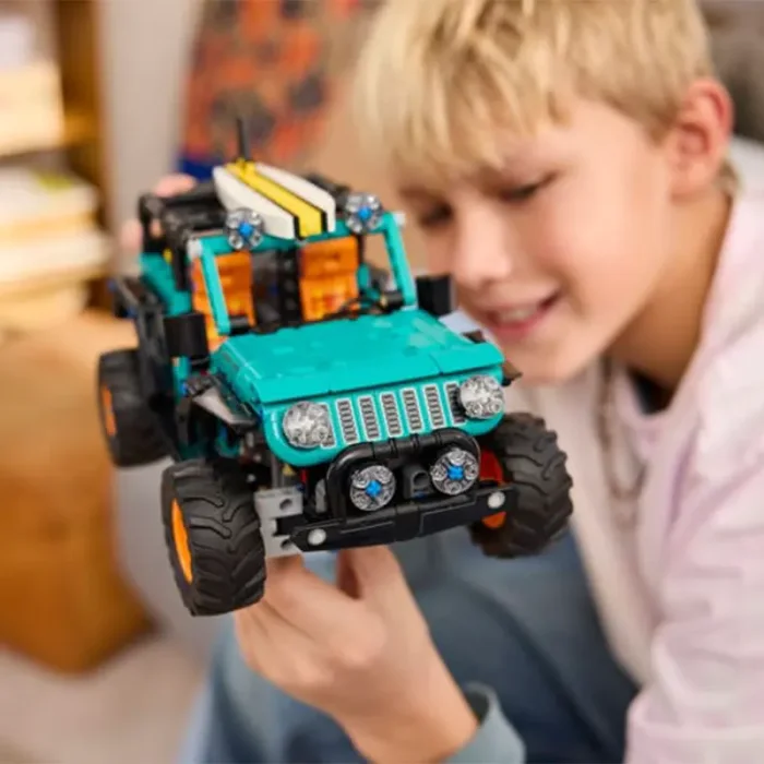 لگو تکنیک 723 تکه مدل جیپ LegoTechnic Jeep Wrangler Rubicon کد 42227