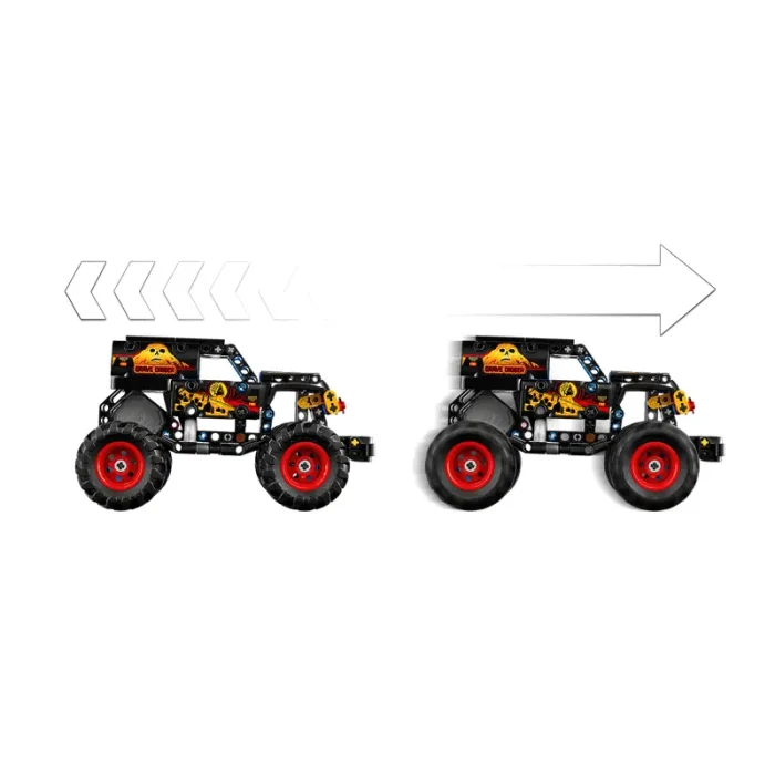 لگو تکنیک 263 تکه مدل ماشین آفرود LegoTechnic Monster Jam کد 42219