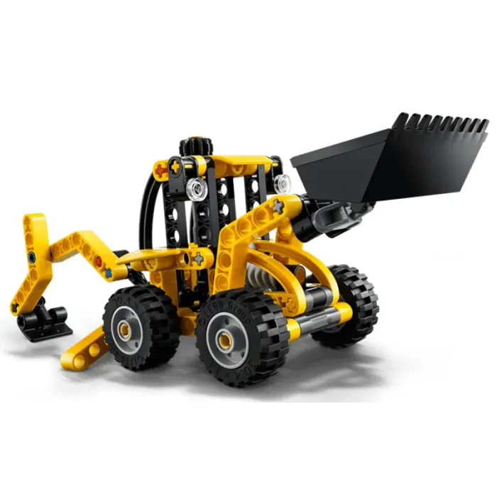 لگو تکنیک 104 تکه مدل لودر LegoTechnic Backhoe Loader کد 42197