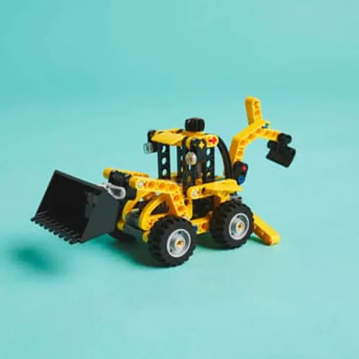 لگو تکنیک 104 تکه مدل لودر LegoTechnic Backhoe Loader کد 42197