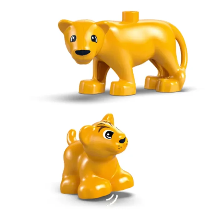 لگو دوپلو 10 تکه مدل قطب Lego Wild Animal Families کد 10442