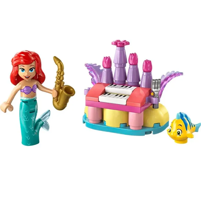 لگو پرنسس دیزنی مدل آریل lego Arielle & Flounder Birthday Music Fun کد 30720