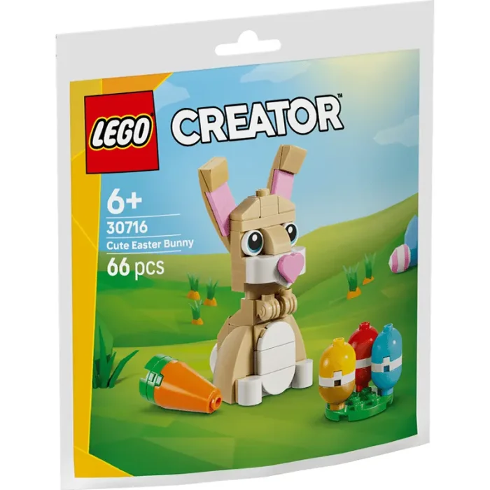لگو کریتور خرگوش عید پاک 66 قطعه LEGO Creator Cute Easter Bunny کد 30716
