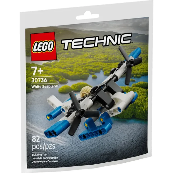 لگو تکنیک 82 تکه مدل هواپیما LegoTechnic White Seaplane کد 30736