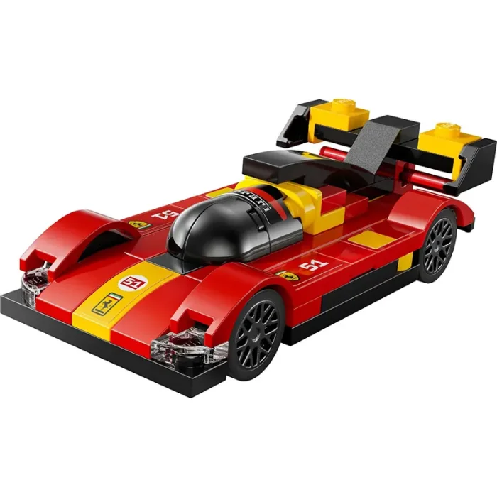 لگو اسپید 62 تکه مدل ماشین فراری Lego Ferrari 499P HyperCar کد 30709